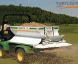 Top Dressers Dakota 410 Top Dresser Wide spread top dresser via dual spinner discharge system Will handle both wet and dry materials East to operate