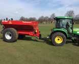 Top Dressers Rink DS3800 Large capacity top dresser Spreads up to 14M Tractor requirement 75+HP