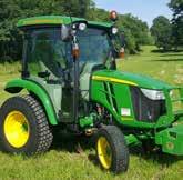 45HP tractor 4WD mid-chassis tractor 45HP Diesel engine Available with turf or floatation tyres With or without cab 170 2+ S