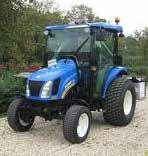 50HP-66HP Compact Tractors Boomer 54D Tractor 50HP 4WD large chassis compact tractor available with turf or floatation