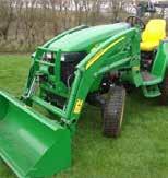 Tractors with front loaders Tractor and Front Loader 40HP tractor fitted with front loader