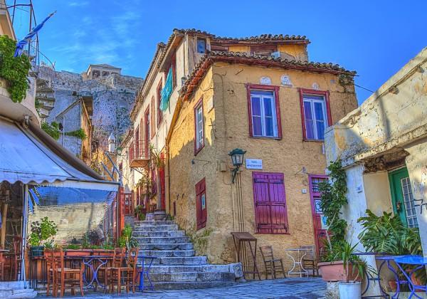 perch on volcanic cliffs Nafplion - stroll through the labyrinthine streets and discover the Venetian and Turkish architecture Trip Highlights What's Included Athens - discover one of the world's