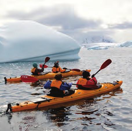 Adventure Options Enrich Your Experience, Glide Amongst the Icebergs, Sleep Under the Stars.