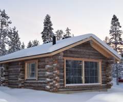Situated not far from the main hotel, the log cabins at Muotka are a wonderful upgrade option for those looking for a little more space during their stay or if you are travelling as a small group or