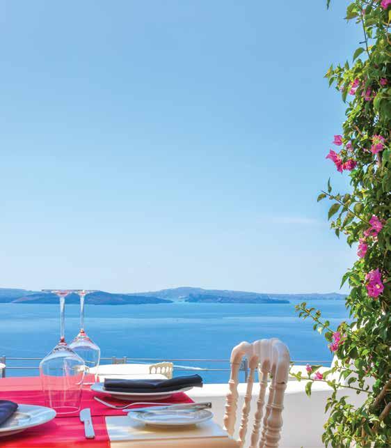 spectacular Aegean backdrop.