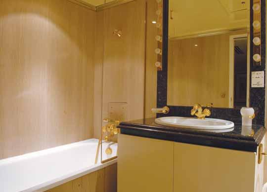 with ensuite marble bathrooms