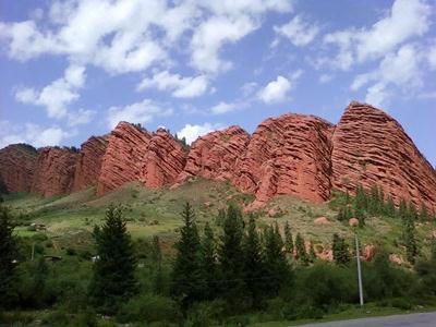 On the way you admire beautiful landscape and changing of scenery. You will make a stop at one of the most beautiful places for a short walk. The place is Fairy Tale Canyon (Skazka).