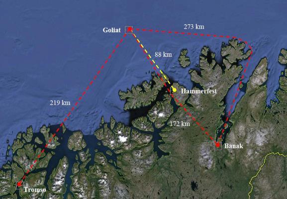 Barents Sea, Goliat Oil Field soon.(company Magazine Knut n 2015.No.1,p.17.