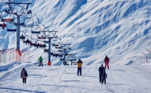 Ski Resort Gudauri is located 120 km from Tbilisi, approximately 2.3-3.0 hours drive north along the Georgian Military Highway.
