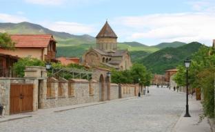 Jvari Monastery is a Georgian Orthodox monastery of the 6th century near Mtskheta (World Heritage site),