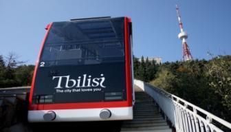 High above Tbilisi you ll find the city s most stylish centre for fine food and drink: the Funicular Restaurant Complex.
