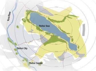 TBILISI SEA DEVELOPMENT 12 Brief: The Tbilisi Sea is an artificial lake in the vicinity of Tbilisi that serves as a reservoir. It provides the drinking water for a large number of inhabitants.