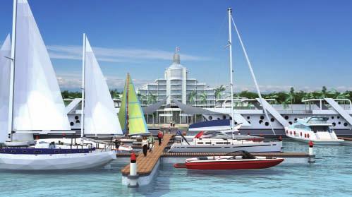 In addition to natural advantages of dry climate and sandy beaches, Anaklia will own a modern Yacht club and glamorous hotels, located in a walking distance from the seaside boulevard designed by