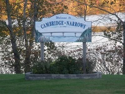VILLAGE OF CAMBRIDGE - NARROWS The village of Cambridge-Narrows is located in south central New Brunswick on the picturesque Washademoak Lake.