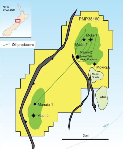 MANAIA - MANGAHEWA RESERVOIR Existing: 1 ERD producer Expansion: 1 new ERD producer WHIO EXPLORATION WELL (PEP 51313) Drilling late 2013 Cue carried through drilling by OMV Well targeting prospective