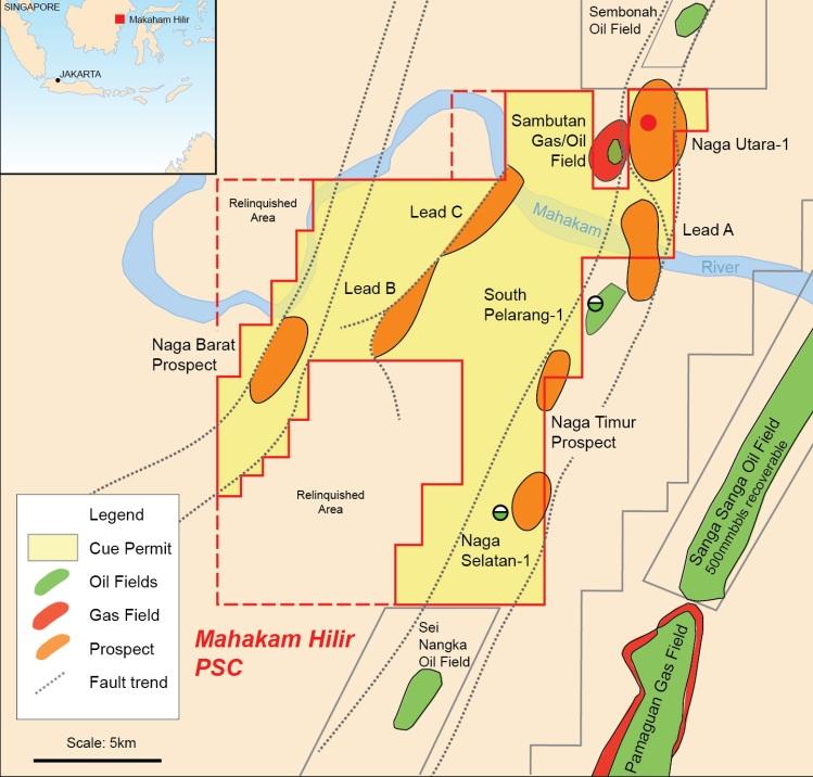 INDONESIA - Mahakam Hilir: Appraisal & Exploration Naga Utara is a high pressure gas and associated oil discovery Second well planned for Q3 2013 - will appraise existing reservoirs