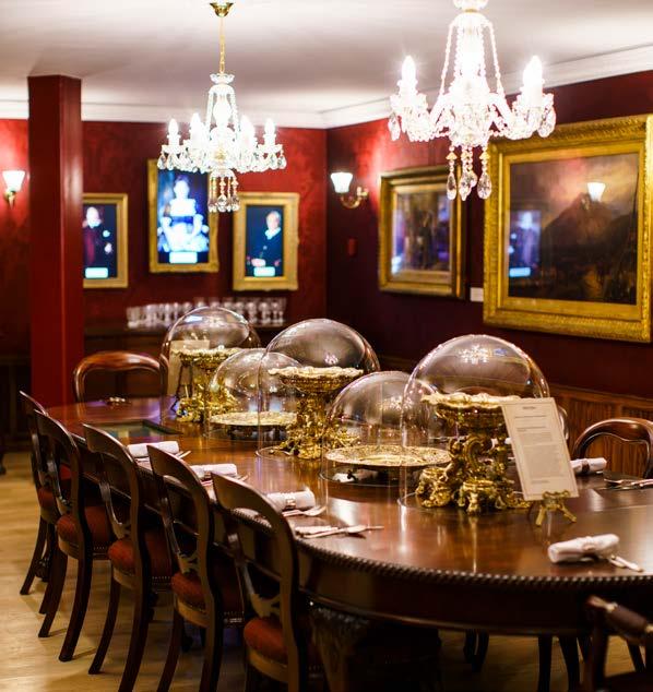 SHAKESPEARE ROOM Travel back in time and dine within Brunel s Duke Street dining room.