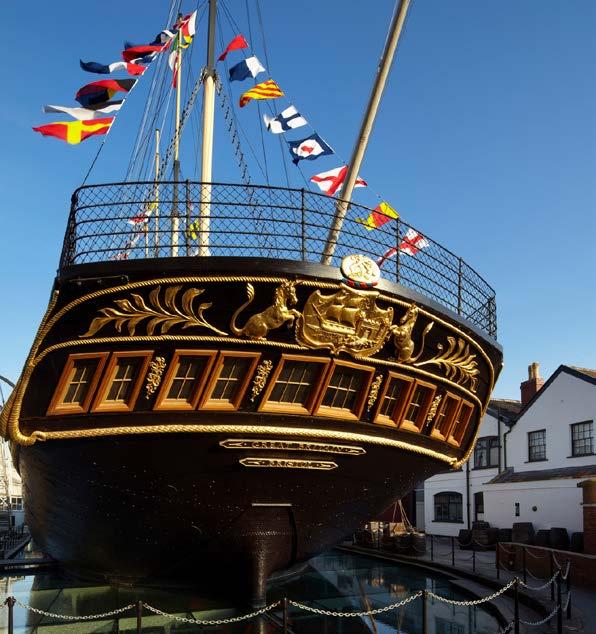 THE SHIP Captain the SS Great Britain for the evening and hold your entire event on board. Guests can commandeer the whole ship for the ultimate private showcase.