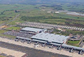 AIRPORT INFRASTRUCTURE KING SHAKA INTERNATIONAL AIRPORT Up to Code F aircraft 1,961 car parking spaces 72 check-in counters #1 2013 & 2015: Voted Best Airport Under 5