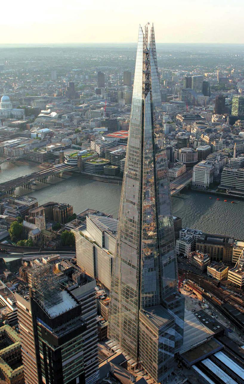 LEARNING LONDON EDUCATIONAL PROGRAMME INFORMATION FOR TEACHERS 1 LEARNING LONDON AT THE VIEW FROM THE SHARD THE SHARD JASON HAWKES; THE SHARD INTERIOR THE VIEW FROM THE SHARD At