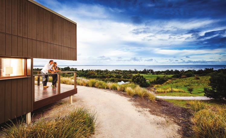 SILVERWATER RESORT Set high on the hills above San Remo, this Phillip Island accommodation resort is unlike any other accommodation in Victoria. This 4.