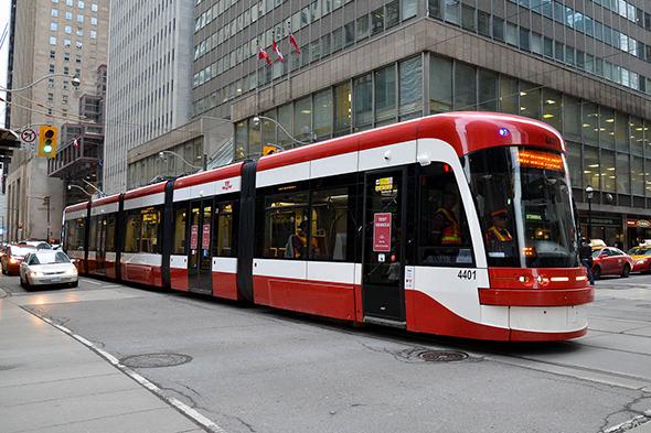 NEW STREETCARS Low-floor and accessible Presto enabled Greater passenger capacity