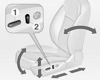 8 Ukratko Električno podešavanje sjedala Podešavanje naslona za glavu Sigurnosni pojas Koristite prekidače.