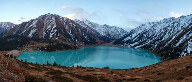 Day 3 / ALMATY TURKESTAN After breakfast, enjoy Surround Mountains excursion: Medeo is a picturesque valley located 15 km above Almaty.