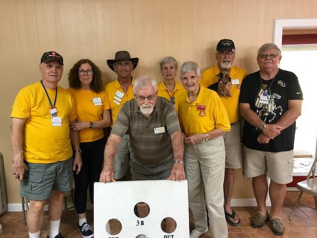 Marge and Cliff were the big winners with a $40 lotto ticket. Welcome! We want to welcome Bruce and Kathy King who visited this campout and decided to join our chapter.