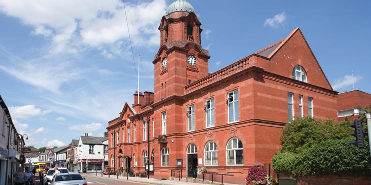 History is woven into the town, from the landmark redbrick town-hall to St Bartholomew s tower.