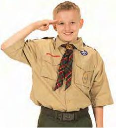 When you see a leader holding up the Scout sign, get quiet and hold up the Scout sign, too. Pretty soon, everybody in the room will do the same.