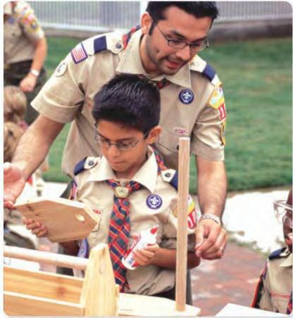 REQUIREMENT 2 With the guidance of your Webelos den leader, parent, or guardian, select a carpentry project and build it.