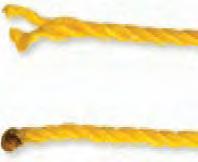 Then pull both string ends hard, and cut them off. Fusing Rope Rope and cord made from plastic or nylon will melt when exposed to high heat. Cut away the frayed part of the rope.