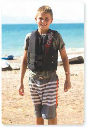 For a life jacket to save your life, it must be the right size and must be worn snugly.