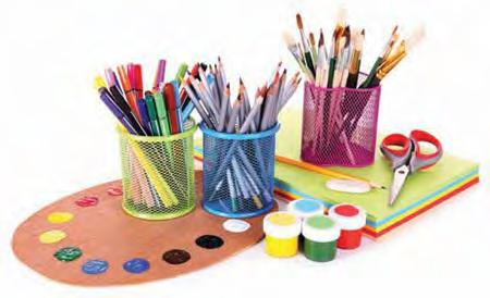 You can create your picture using several different materials: Pencil Ink (black and other colors) Crayon Marker (fine or broad-tipped) Paint With pencil and ink, a fairly smooth paper