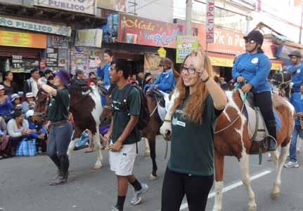 Photos page Civic Parade in Bolivia Some days ago we celebrated another year of