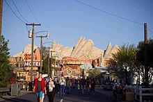 The Park Disney California Adventure Park is in Grizzly Peak.