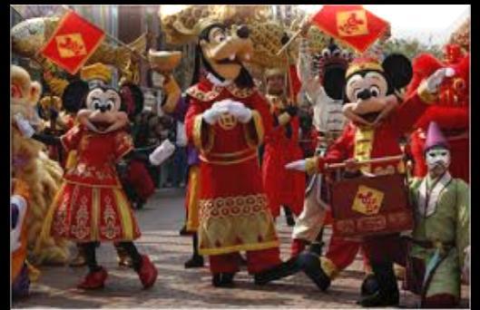 ENTERTAINMENT AND CELEBRATIONS The park features a daytime parade Flights of Fantasy, as well as a nighttime firework show Disney in the Stars, and the