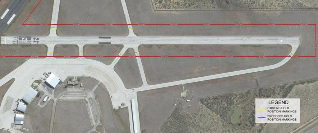Figure 4-2, Runway 4/22 ROFZ, displays this issue. This issue will be considered during the development of alternatives.