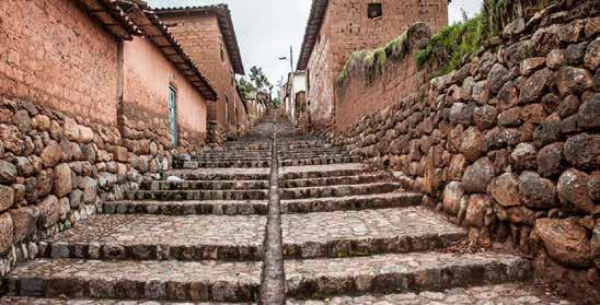 SACRED VALLEY AND LARES ADVENTURE 7 Day Program DAY 1 Cusco / Chinchero / Lamay Visit to the archaeological site of Chinchero Depart from Cusco. Guided visit of the archaeological site of Chinchero.