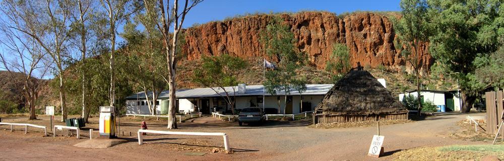 Aboriginal food, cooked in the hand-made pottery, would further strengthen the offer. The Wallace Rockhole Tourism Park offers a few basic cabins, powered and unpowered campsites.