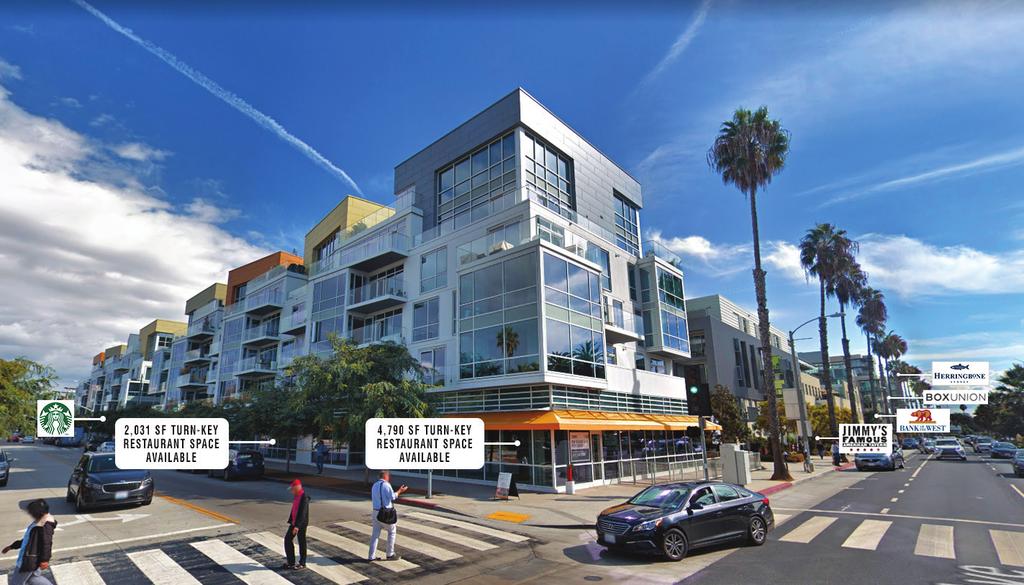AN IDEAL LOCAION Located on Ocean Avenue at Olympic Boulevard, bordered by Viceroy Hotel, Ocean Avenue South in Santa Monica is a destination of choice, located within one of