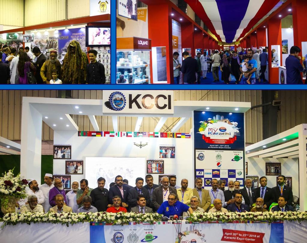 My Karachi Expo Karachi Expo Centre 20 th 22 nd April 2018 The 15 th My Karachi Expo, a unique exhibition which focuses on depicting a positive image of Karachi, was hosted by Mufassar