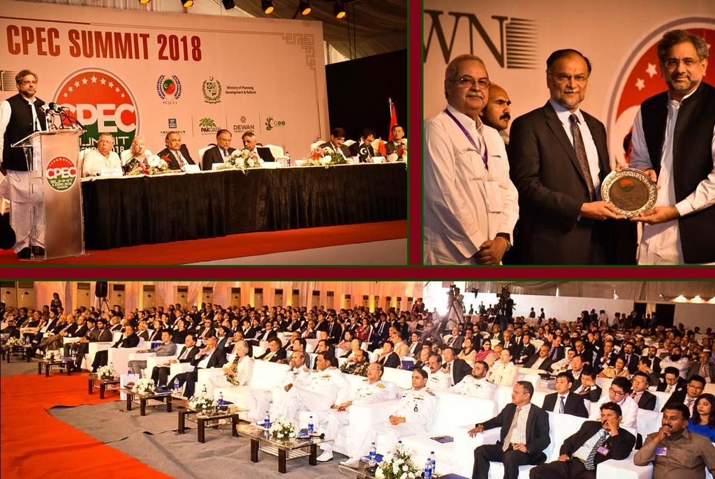 THE CPEC SUMMIT & EXPO 2018 Polo Ground, Karachi 23 rd April 2018 The summit highlighted the vision of the governments of China and Pakistan for enhanced trade