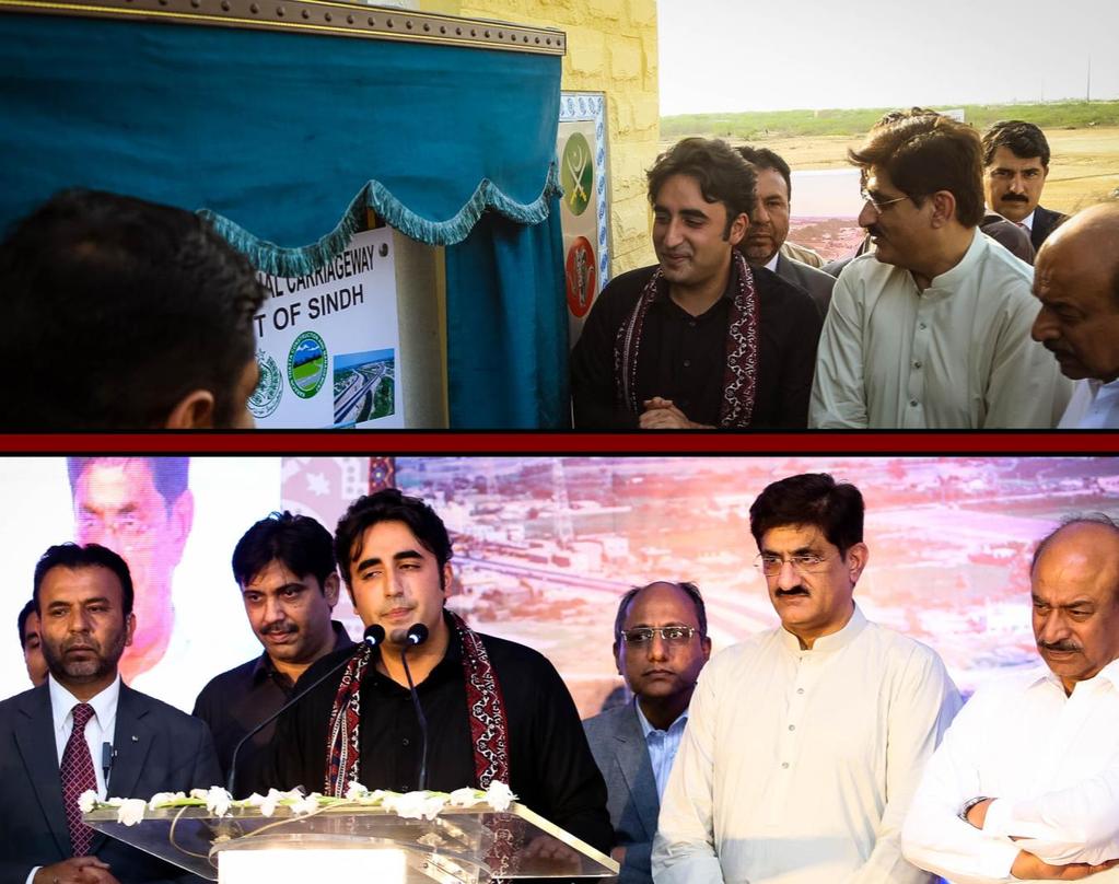 Inauguration Ceremony Of Karachi Thatta Dual Carriageway 29 th March 2018 Pakistan People s Party