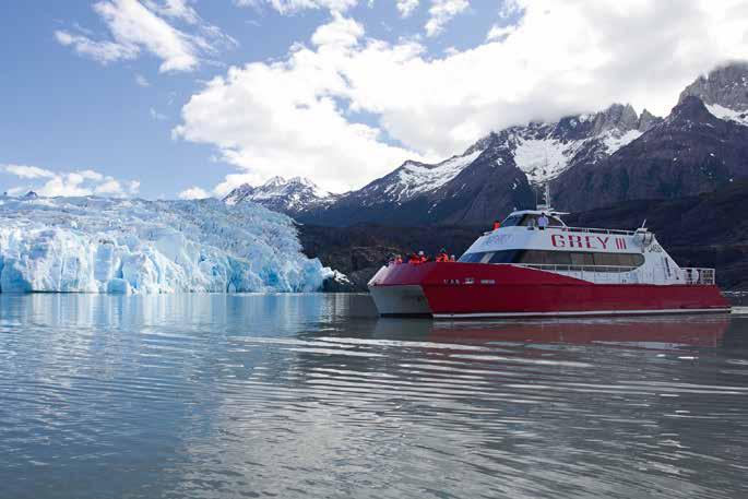 Mount. We will depart from Puerto Natales, sailing for 3 hours through the fjord toward Barmaceda Mount, located with the Bernardo O higgins National Park, the biggest in our country.