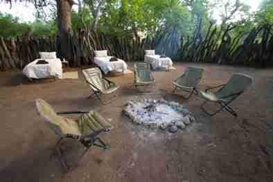 At midday you will head to the unique Kgotla camp where you will meet up with the rest of the group to discuss the daysí adventures.