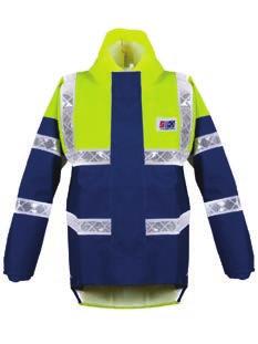 CREW 655 HEAVY DUTY BIB AND BRACE Full length heavy duty reinforced zip Velcro storm flap 211 ANSI onger back for added water protection 249 ANSI The Crew 655