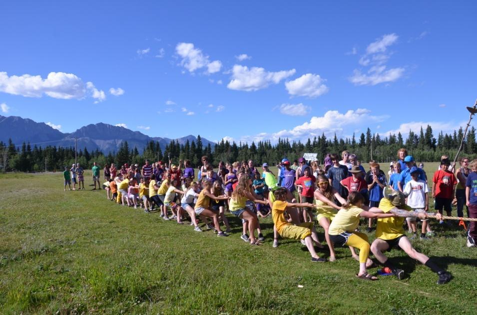 13-DAY KANANASKIN 13Y Hector Lodge CANOE PROGRAM 4-Day Canoe Trip: After settling into their tipis and meeting new friends, groups head over to our local Chilver Lake, where they have fun in canoes