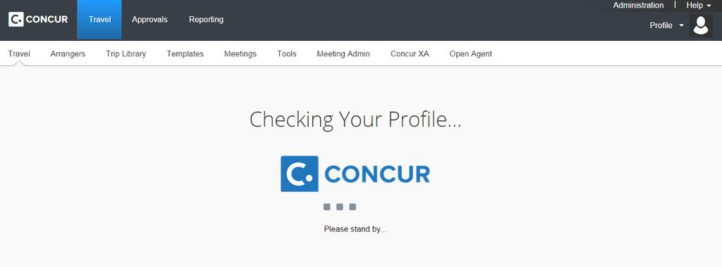 release, Concur will again require the user/arranger to complete any required profile fields before being able to complete a booking in Concur Travel.